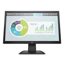 Monitor HP P204V 19.5" HD/ HDMI/ VGA/ 5MS/ Bivolt/ Negro