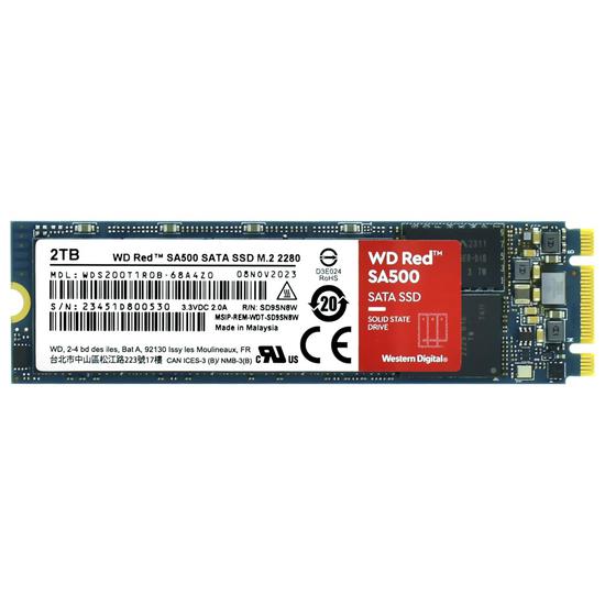 SSD Western Digital M.2 2TB SA500 Red SATA 3 -WDS200T1R0B