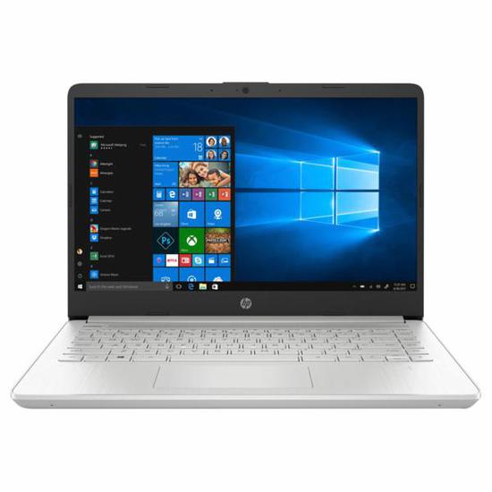 Notebook HP 14-DQ2031TG Intel Core i3 1125G4 de 3.7GHZ Tela Full HD 14" / 4GB de Ram / 128GB - Prata