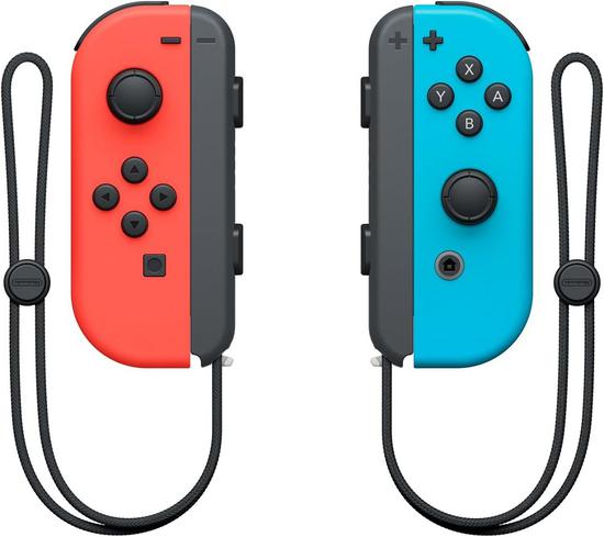 Controle Nintendo Switch Joy-Con (L/R) - Neon Red/Blue