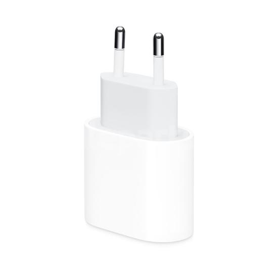 Carregador Apple USB-C 20W A2347 para iPhone e iPad - Branco (MHJE3ZM/A)