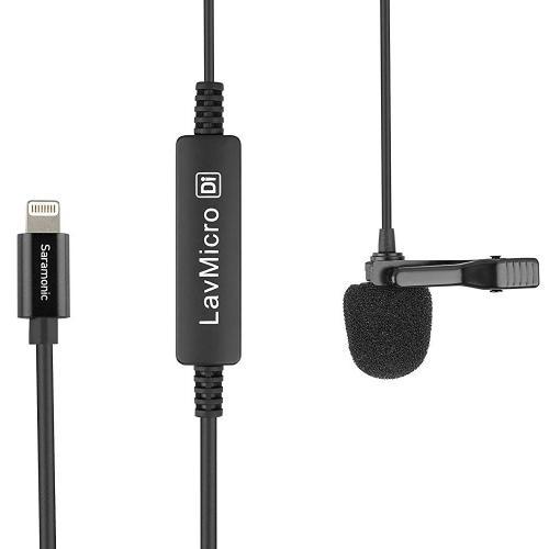 Microfone de Lapela Saramonic Lavmicro Di Lightning para