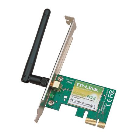 Ant_Adaptador Wireless TP-Link TL-WN781ND - 150MBPS - PCI - Preto