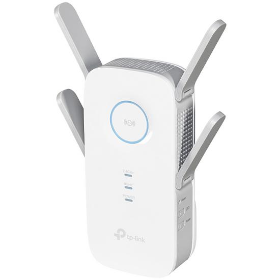 Extensor de Sinal Wi-Fi TP-Link AX1800 RE650 800 MBPS Em 2.4GHZ + 1.733 MBPS Em 5GHZ - Branco