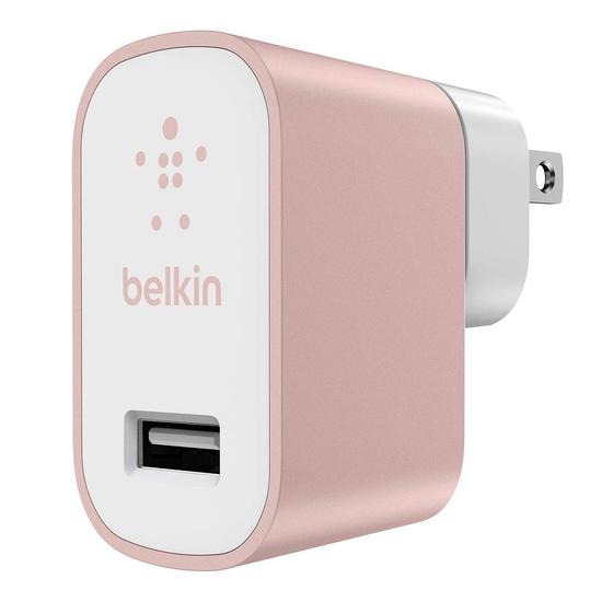 Carregador USB Belkin F8M731DQ Metalico Mixit - Rosa