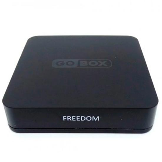 Receptor Gobox Freedom Iptv / Vod / Netlink - Preto