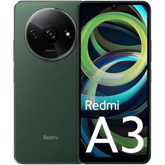 Celular Xiaomi Redmi A3 3/64GB Verde (Global) - Caixa Feia