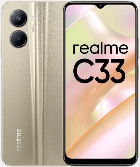 Smartphone Realme C33 Lte Dual Sim 6.5" 4GB/64GB Sandy Gold