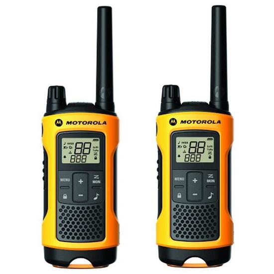 Radio Motorola Talkabout Serie T400 2-Way (2 Pack)-Amarelo na loja