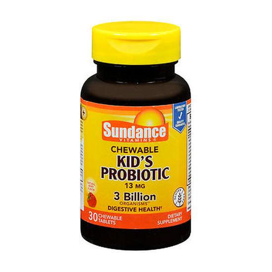 Probiotic Kids Sundance 3 Billon Chewable 30 Tabs
