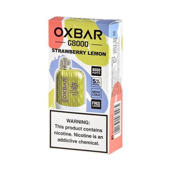 Pod Descartavel Oxbar G8000 Strawberry Lemon