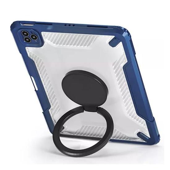 Estojo Protetora Rotativa Wiwu Mecha para iPad 10,2"/10,5" 360O - Blue