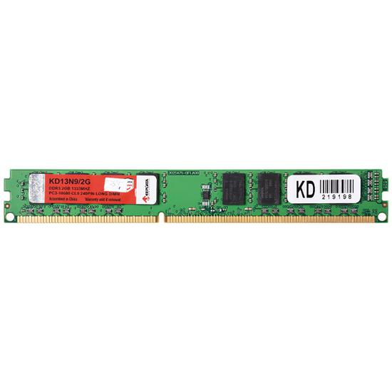 Memoria Ram para PC 2GB Keepdata KD13N9/2G DDR3 de 1333MHZ - Verde