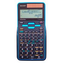 Calculadora Cientifica Sharp EL-W535TGB-BL 16 Digitos - Preto