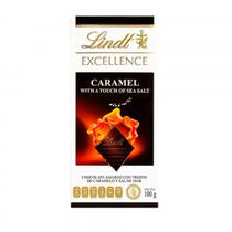 Barra Chocolate Lindt Excellence Amargo com Caramelo e Sal 100G
