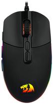 Mouse Gaming Redragon Invader M719-RGB com Fio Preto