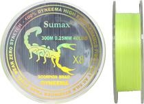 Linha Multifilamento Sumax Scorpion Braid X8 0,25MM 40LBS 300M