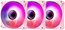 Cooler para Gabinete Darkflash Infinity 8 - Rosa/RGB (3 Unidades)