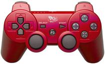Controle Sem Fio Play Game Doubleshock para PS3 - Red