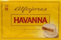 Chocolate Havanna Alfajor Doce de Leite 12UNI. 564GR.