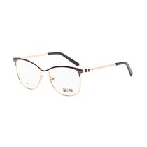 Armacao para Oculos de Grau Visard A2349 C4 Tam. 54-17-140MM - Dourado/Preto