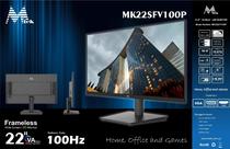 Monitor 22 Mtek MK22SFV100P Va 100HZ/HDMI/U.Slim Black