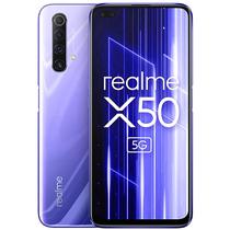 Smartphone Realme X50 5G RMX2144 Dual Sim 128GB/6GB Ram de 6.57" 48+8+2+2MP/16+2MP - Ice Silver