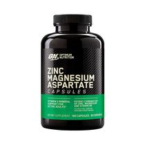 Suplemento Optimum Nutrition Zinc Magnesium Aspartate 180 Capsulas