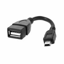 Cabo Adaptador Mini USB para USB Femea - Microfins