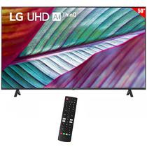 Smart TV LED 50" LG 50UR7800PSB 4K Ultra HD Webos 23 Ai Thinq Wi-Fi/Bluetooth com Conversor Digital
