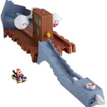 Pista Hot Wheels - Mario Kart Boo's Spooky Sprint Track Set