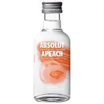 Vodka Absolut Apeach Miniatura 50ML