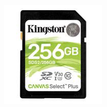 Cartao de Memoria SD Kingston C10 U3 Canvas Select Plus 256GB