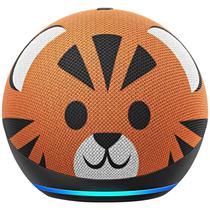 Speaker Amazon Echo Dot Kids Edition 4A Geracao com Bluetooth/Wi-Fi/Alexa/Bivolt - Tiger