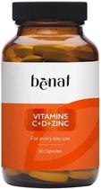 Benat Vitamins C + D + Zinc (60 Capsulas)