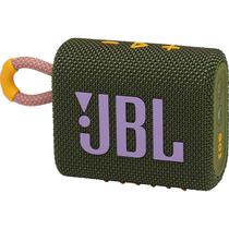 Caixa de Som Portatil JBL Go 3 - Verde