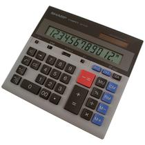 Calculadora Comercial Sharp QS-2130 de 12 Digitos - Cinza
