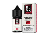 Essencia Liquida BLVK Salt Remix - 35MG/30ML - Strawberry Ice Cream