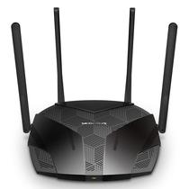 Roteador Wireless Mercusys AX1800 MR1800X - 1.8GBPS - Dual-Band - 4 Antenas - Preto