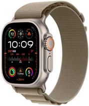 Apple Watch Ultra 2 GPS+Cellular 49MM Caixa Titanio Pulseira (L) Olive Alpine Loop MRF03BE