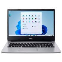 Notebook Acer Aspire 1 (A114-33-C6W2) 14" HD com Intel Celeron N4500/4GB Ram/64GB Emmc/W11 - Pure Silver