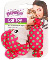 Brinquedo para Gato Vermelho/Verde - Pawise Cat Toy 28125 (2 Unidades)