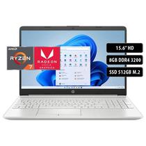 Notebook HP 15-EF2514LA R7-5700U/ 8GB/ 512SSD/ 15.6/ W11/ SP