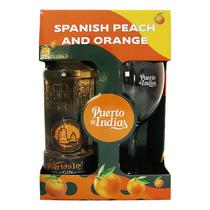 Gin Puerto de Indias Spanish Peach And Orange - 700ML + Copa