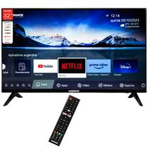 Smart TV LED 32" Magnavox 32MEZ413 Full HD Android Wi-Fi com Conversor Digital
