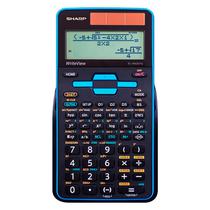 Calculadora Cientifica Sharp EL-W535TGB-BL - Preta