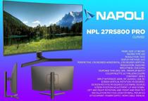 Monitor 27 Napoli NPL-27RS800 Pro FHD Curve 75HZ