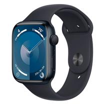 Apple Watch Series 9 MR9A3LW/A Caixa Aluminio 45MM Meia Noite - Esportiva Meia Noite M/L