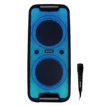 Caixa de Som Karaoke Aiwa AW-POK3LD Bluetooth 1000W + Microfone-Preto