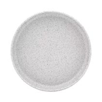 Plato Principal de Ceramica LH-134 Playo 25.5 CM Blanco